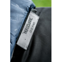 Couverture Horseware Rambo 1680D Turnout Plus 100g Noir / orage / gris argent