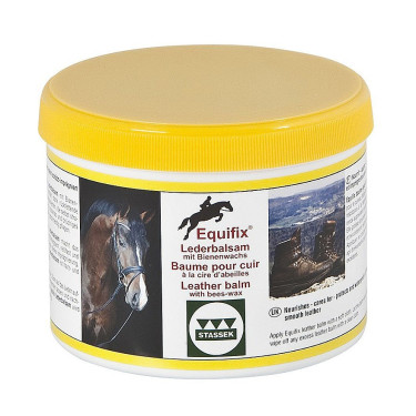Baume pour cuir à la cire d'abeilles Equifix® Stassek Baume pour cuir à la cire d'abeilles Equifix® Stassek