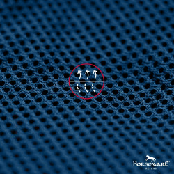 Couverture Horseware Rambo Summer Series V-Front Marine / gris Bleu