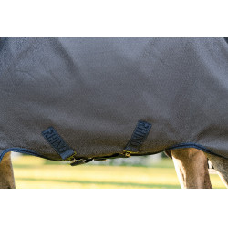 Couverture Horseware Rhino Hexstop Plus Poney Turnout 0g Gris / indigo / marine Couverture Horseware Rhino Hexstop Plus Poney Turnout 0g Gris / indigo / marine