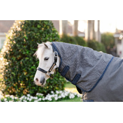 Couverture Horseware Rhino Hexstop Plus Poney Turnout 250g VL Gris / indigo / marine Couverture Horseware Rhino Hexstop Plus Poney Turnout 250g VL Gris / indigo / marine