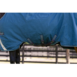 Couverture Horseware Rhino Turnout 100g 1000D Marine / gris / aqua / gris Bleu marine Couverture Horseware Rhino Turnout 100g 1000D Marine / gris / aqua / gris Bleu marine