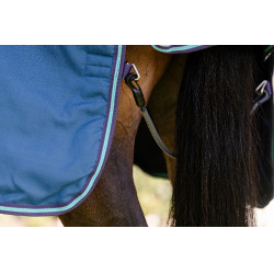 Couverture Horseware Rhino Turnout 100g 1000D Marine / gris / aqua / gris Bleu marine Couverture Horseware Rhino Turnout 100g 1000D Marine / gris / aqua / gris Bleu marine