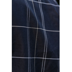 Couverture Horseware Rhino Wug Poney Turnout 250g VL Noir / carreaux blanc gris