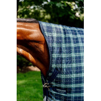 Couverture Horseware Rhino Wug Turnout 0g 100D Hunter check / marine / vert Motifs Couverture Horseware Rhino Wug Turnout 0g 100D Hunter check / marine / vert Motifs