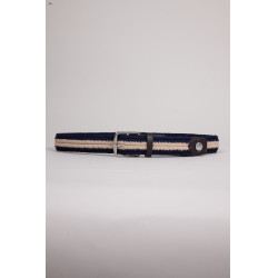 Ceinture Harcour Bana Marine / rose clair Bleu marine
