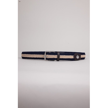 Ceinture Harcour Bana Marine / rose clair Bleu marine