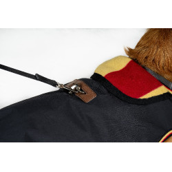 Couverture pour chien Horseware Newmarket Or blanc