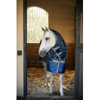 Couvre-cou d'écurie Horseware Amigo Ripstop Insulator 200g Noir / noir / argent Couvre-cou d'écurie Horseware Amigo Ripstop Insulator 200g Noir / noir / argent
