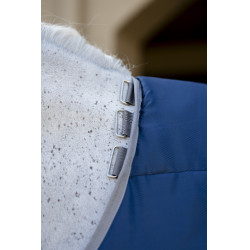 Couvre-cou d'écurie Horseware Amigo Ripstop Insulator 200g Marine / gris titanium Bleu marine Couvre-cou d'écurie Horseware Amigo Ripstop Insulator 200g Marine / gris titanium Bleu marine