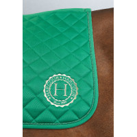 Tapis Sunny et bonnet Funny Harcour pack Vert / doré clair Tapis Sunny et bonnet Funny Harcour pack Vert / doré clair