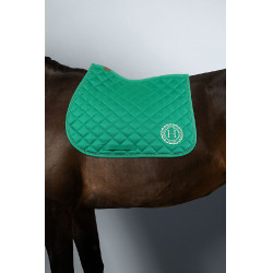 Tapis Sunny et bonnet Funny Harcour pack Vert / doré clair Tapis Sunny et bonnet Funny Harcour pack Vert / doré clair