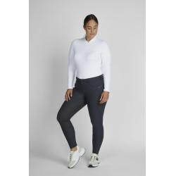 Pantalon Pikeur Laure femme full grip taille mi haute 3006 Ombre sombre Gris
