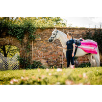 Couvre-reins polaire Horseware Newmarket Rose witney Couvre-reins polaire Horseware Newmarket Rose witney