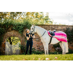 Couvre-reins polaire Horseware Newmarket Rose witney