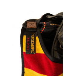 Couvre-reins polaire Horseware Newmarket Or blanc