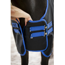 Extension de poitrail Amigo Horseware Noir / bleu classique