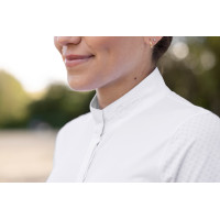 Polo de compétition Covalliero femme Blanc