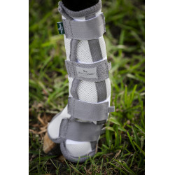 Guêtres anti-mouches Horseware par 2 Argent / gris titanium / argent