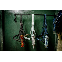 Licol et longe Horseware Newmarket Or blanc Licol et longe Horseware Newmarket Or blanc