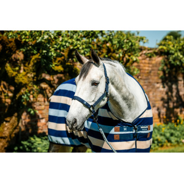 Licol et longe Horseware Newmarket Marine witney Bleu marine