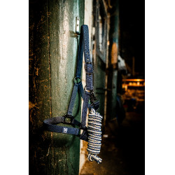 Licol et longe Horseware Newmarket Marine witney Bleu marine