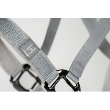 Licol et longe Horseware Newmarket Charbon de bois witney Gris Licol et longe Horseware Newmarket Charbon de bois witney Gris