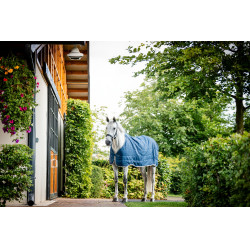 Liner Horseware Ionic Therapy 50g Bleu imperial / argent / marine Liner Horseware Ionic Therapy 50g Bleu imperial / argent / marine