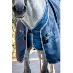 Liner Horseware Ionic Therapy 50g Bleu imperial / argent / marine Liner Horseware Ionic Therapy 50g Bleu imperial / argent / marine