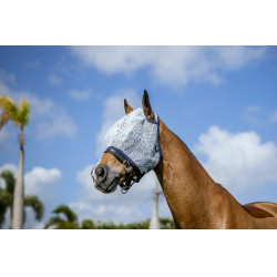 Masques anti-mouches Horseware Newmarket sans oreilles Marine witney Bleu marine