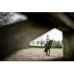 Pantalon Horseware AA Aria taille mi haute full seat Blanc