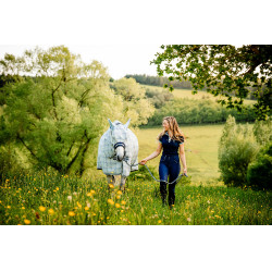 Pantalon Horseware Newmarket taille haute full seat Marine / marine Bleu