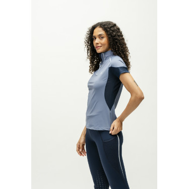 Polo 1/4 zip Horseware Stamina manches courtes Polo 1/4 zip Horseware Stamina manches courtes