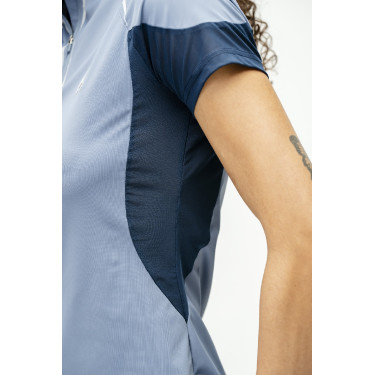 Polo 1/4 zip Horseware Stamina manches courtes Polo 1/4 zip Horseware Stamina manches courtes