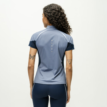 Polo 1/4 zip Horseware Stamina manches courtes Polo 1/4 zip Horseware Stamina manches courtes