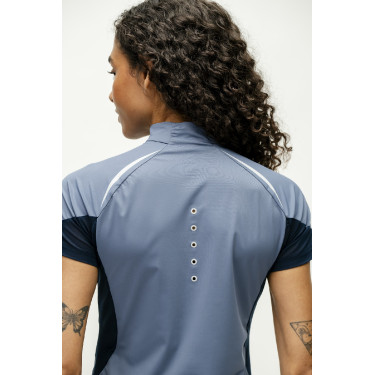 Polo 1/4 zip Horseware Stamina manches courtes Polo 1/4 zip Horseware Stamina manches courtes