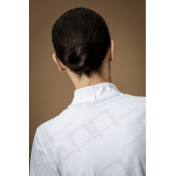 Polo de concours Horseware AA Elena manches courtes Blanc Polo de concours Horseware AA Elena manches courtes Blanc