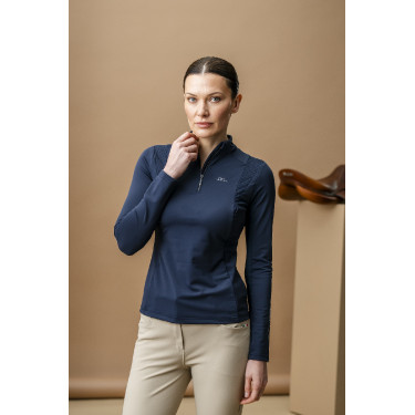 Polo Horseware AA Sofia Sunshirt Marine Bleu marine