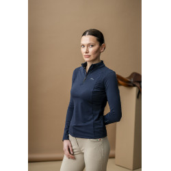 Polo Horseware AA Sofia Sunshirt Marine Bleu marine