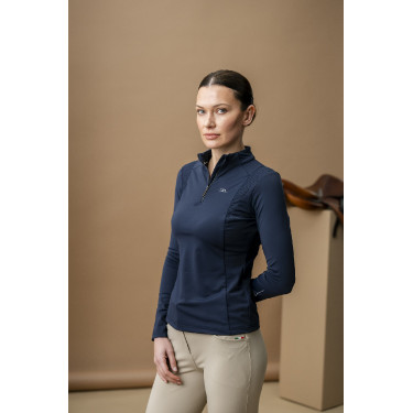 Polo Horseware AA Sofia Sunshirt Marine Bleu marine