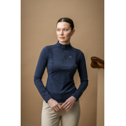 Polo Horseware AA Sofia Sunshirt Marine Bleu marine
