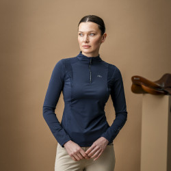 Polo Horseware AA Sofia Sunshirt Marine Bleu marine
