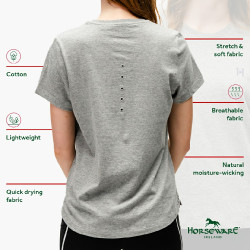 T-shirt Horseware Active Gris
