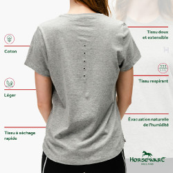 T-shirt Horseware Active Gris