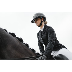 Veste de concours Horseware AA Platinium Motion Flex Pro Noir Veste de concours Horseware AA Platinium Motion Flex Pro Noir