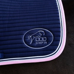 Tapis Jump'In Balthazar Marine / rose Bleu