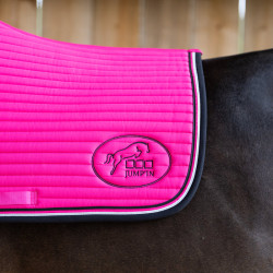 Tapis Jump'In Balthazar Fuchsia / noir Rose