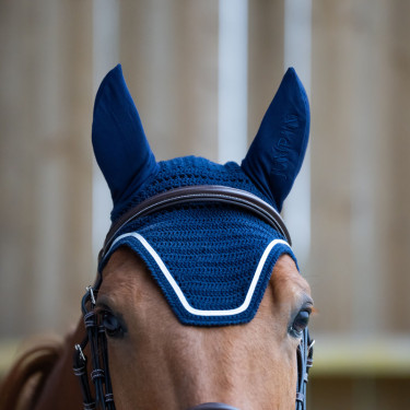 Bonnet Jump'In Balthazar Marine / lurex Bleu marine