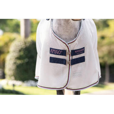 Chemise anti-mouches Horseware Amigo Bug Rug Pony Argent / citron / marine / rose / bleu Chemise anti-mouches Horseware Amigo Bug Rug Pony Argent / citron / marine / rose / bleu