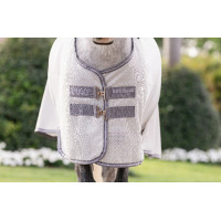 Chemise anti-mouches Horseware Amigo Bug Rug Pony Argent / gris titanium / argent Chemise anti-mouches Horseware Amigo Bug Rug Pony Argent / gris titanium / argent